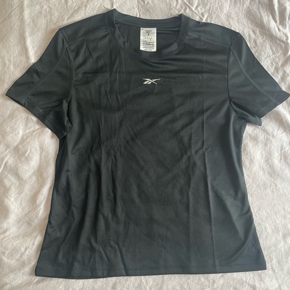 Reebok Black Running Speedwick T-shirt Size Small - Picture 1 of 6